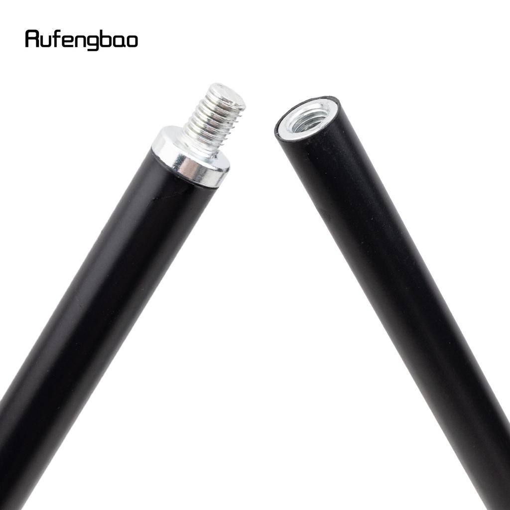 Black Glass Ball Steampunk Cane Fashion Decorative Stick Gentleman Luxury Crosier Knob Walking Stick 93cm