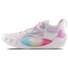 New LINING JB1 Basketball Shoes Men Low Top White Blue Pink ABAS051-17