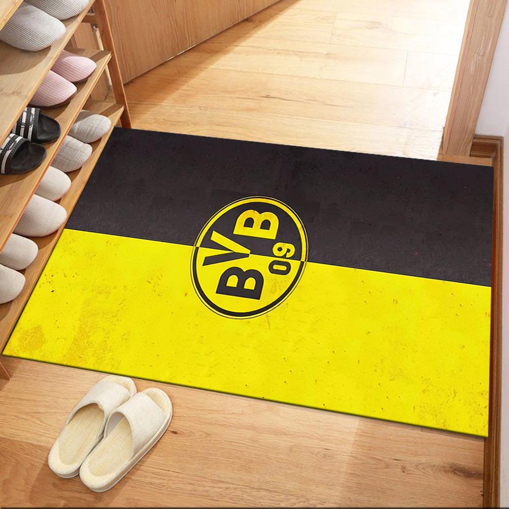 Borussia Dortmund Area Rug Perfect For Balcony Bedrooms Game Room Decorate Room Antislip Rug Office Home Decor Spiritual Gift