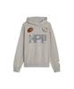 X Fawkes & Mini Graphic Hoodie - Grey / 622677-14