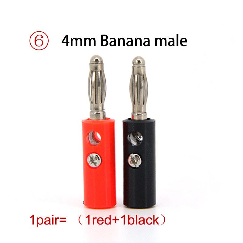 

1 пара 4 мм червоний чорний штекер типу банан затискач крокодил щуп затискач алігатор електричний тестовий провід щуп гніздо кабель ізольовані затискачі NO.6
