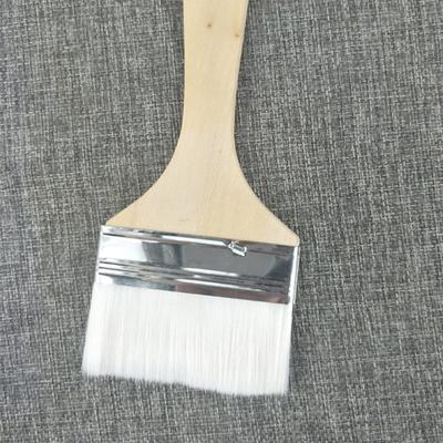 Ensemble de Pinceaux Plats à Manche en Bois, 12 Pièces, Pinceaux Acryliques Larges Adaptés pour Peinture à l'Huile, Artisanat Artistes et Débutants
