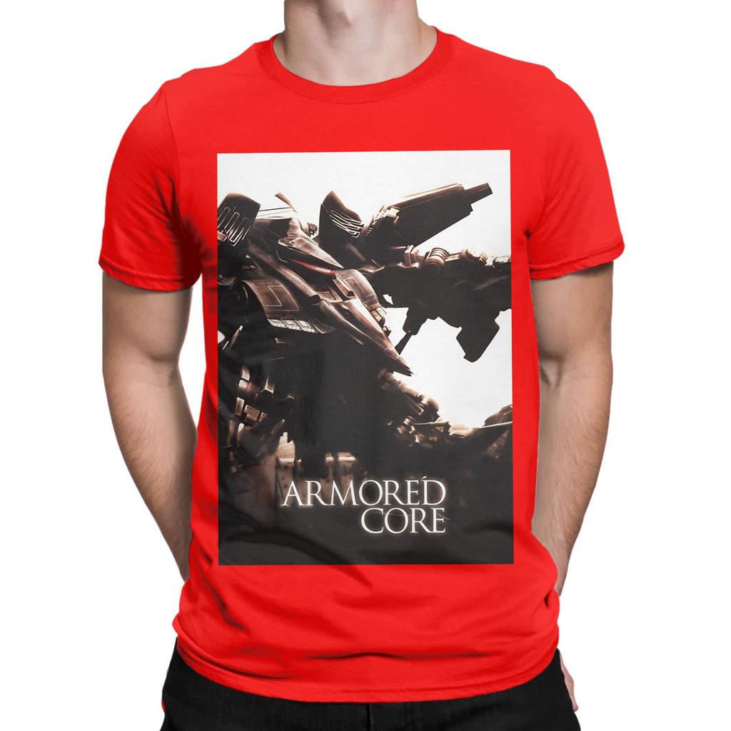 Gepanzerte 4 Abdeckung Grafik 100% Baumwolle T-Shirt Gepanzerter Kern Oberteile T-Shirts Für Unisex