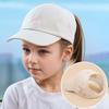 Baby Girls Adjustable Baseball Caps Pink Black White Children Low Profile Sun Hat Kids Boy Running Headwear Clothing Accessories