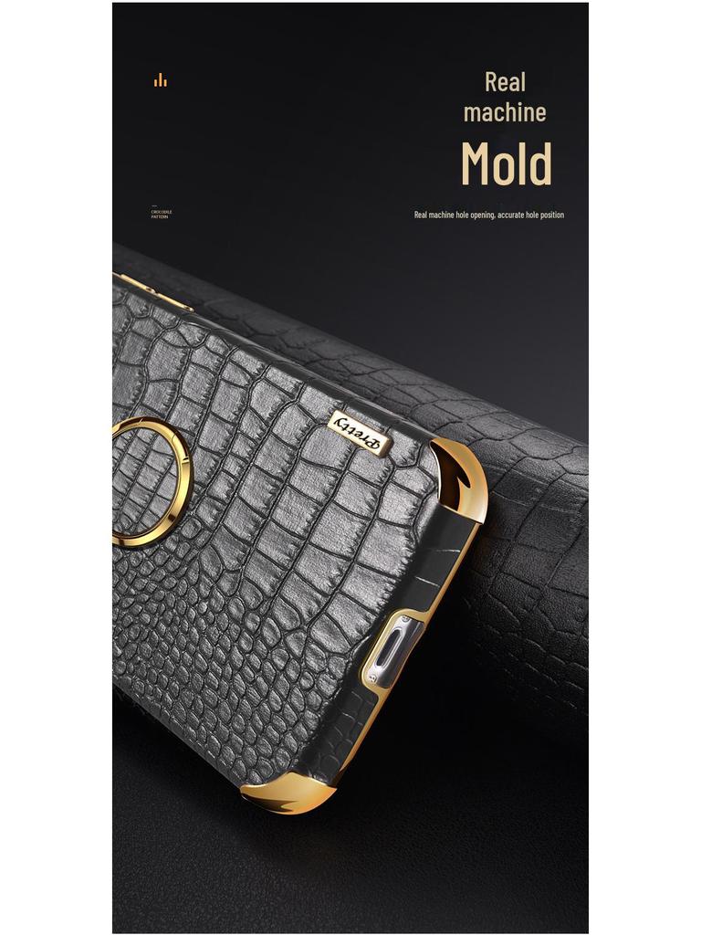Xiaomi 13 Ultra & Redmi K60 Crocodile Pattern Phone Case with Magnetic Ring