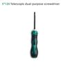 Multifunctional Telescopic Screwdriver Ratcheting Screwdriver Repair Tool Driver