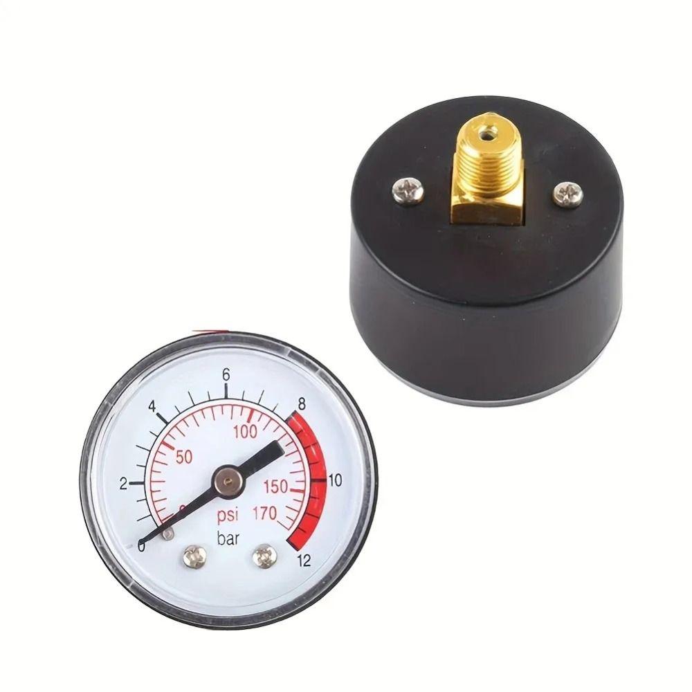 1Pcs 0-180PSI Pressure Gauge Air Compressor Pressure Regulator  Power Tools Replacement Accessories