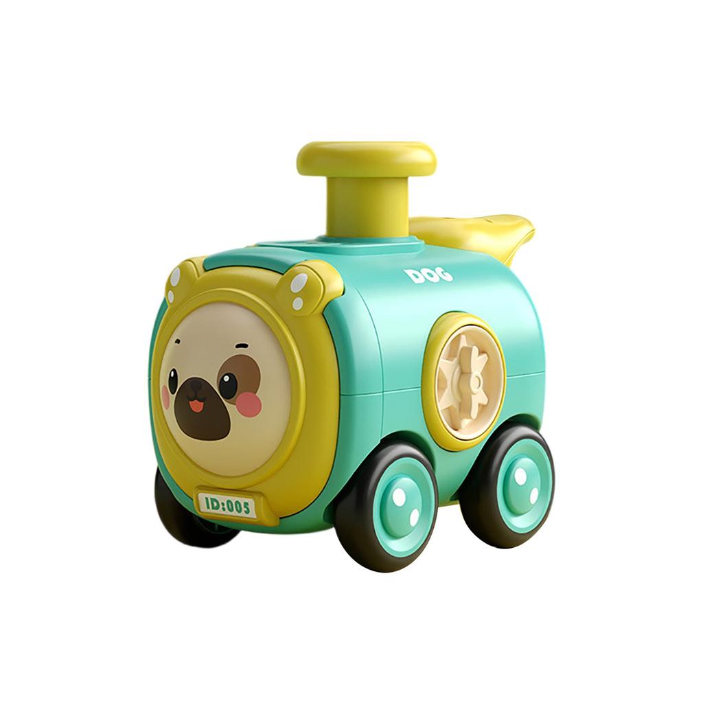 Car  Toy Car Press Change Face With Whistle Small Train Shatterproof