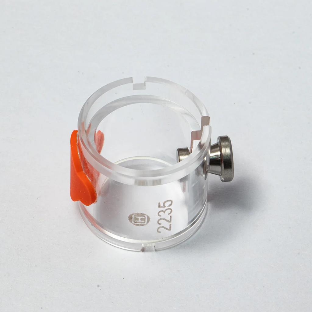 Uhrenreparaturwerkzeug NH35/2824/4130/3235 aus Acrylmaterial, tragbarer Uhrwerkhalter für Uhrmacher zur Reparatur von Uhren