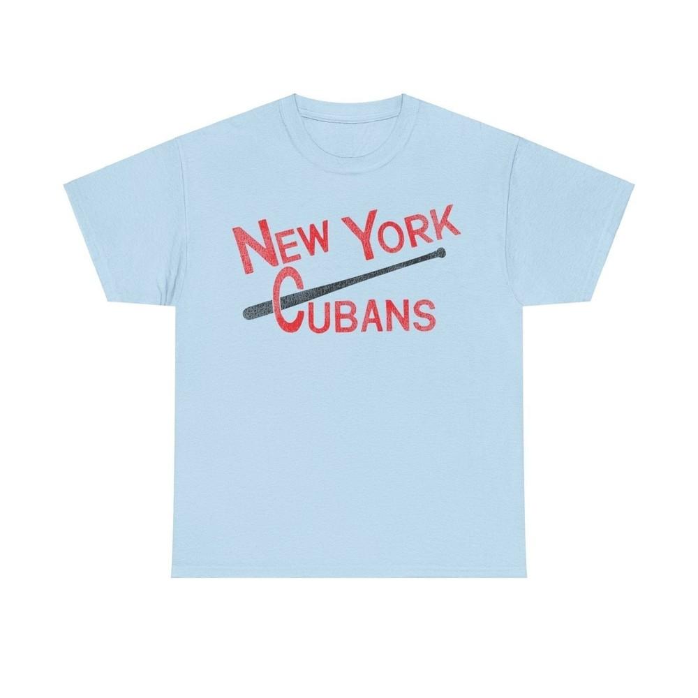 

New York Cubans Nostalgic Retro Baseball Team T-shirt 4XL