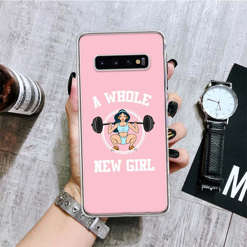 Bodybuilding Gym Fitness Phone Case For Samsung Galaxy S26 S25 Edge S24 S23 FE S22 Ultra S21 Plus S20 + Fundas Cover Coque Galax