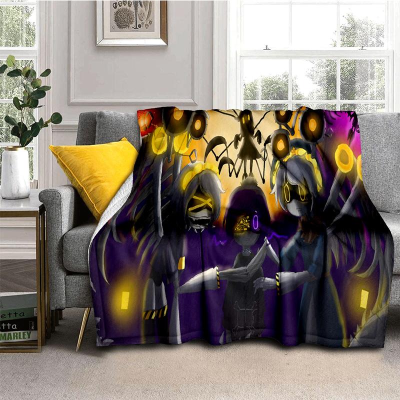 2025 New Style 3D Murder Drones Uzi Cartoon Soft Blankets,Throw Blanket Comfortable Blanket for Picnic Beds Sofa Home Bedroom