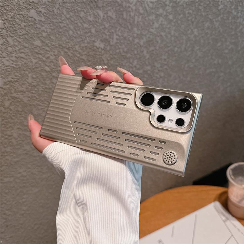 Pro Samsung Galaxy S24 S23 Ultra Aromaterapeutické Odvod Tepla Prodyšné Chladicí Pouzdro Proti Otiskům Prstů Zadní Kryt Shell