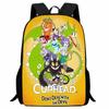 Cuphead Student Backpack Cartoon Teacup Head Backpack Lightweight 123 Grade Boys and Girls
