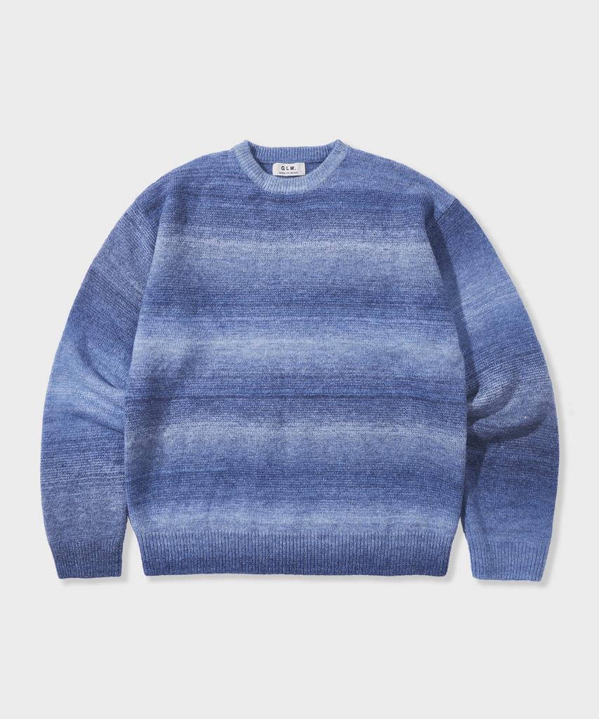 GLW Gradient Brushed Knit Blue