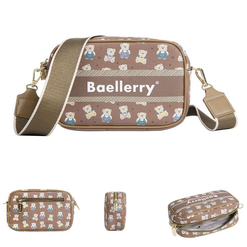Baellerry Women Fashion Shoulder Bags Casual Zipper Phone Bag Cute Coin Purse Crossbody Messenger Bags