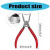 Fret Wire Pliers Fret Removal Pliers Replacement Flat Head Guitar Fret Puller Tool for Acoustic Eelectric Guitar Bass