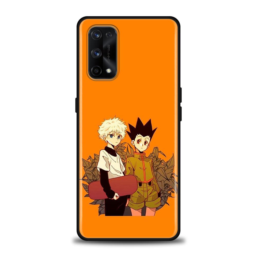 Hunter X Hunters LOGO Cute Anime Phone Case For Oppo Realme 8i 8 9 7 6 5 Pro 9i 7i 5i 6i XT 5G Cases Soft Cover Realme 8Pro 8i