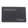 Great Dupont Money clip Bill Clip with Logo Silver metal mens Used
