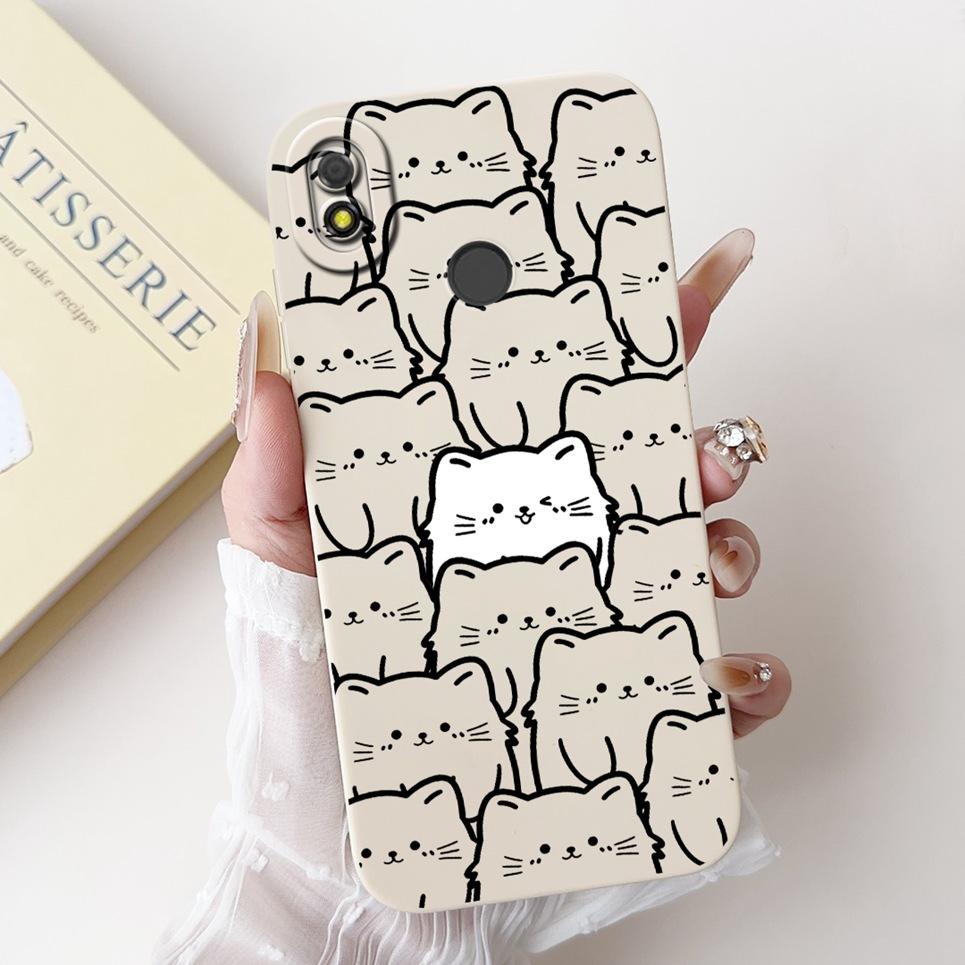 For Tecno Pop 3 Plus BB4 Spark 4 Lite Soft Silicone Cute Cartoon Animals Dragon Painted Matte Cover Pop3 Bumper 6.52" Phone case