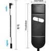 Lift Chair Remote Replacement, 5 Pin 2 Button Power Recliner Remote Replacement Parts for Okin Limoss Pride - Elbow