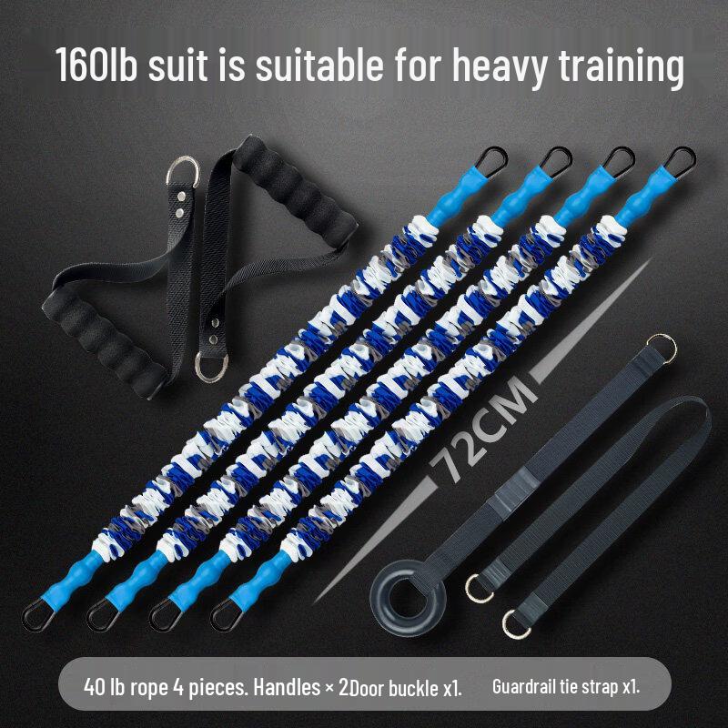 Heavy-Duty Home Resistance Band Exerciser Set