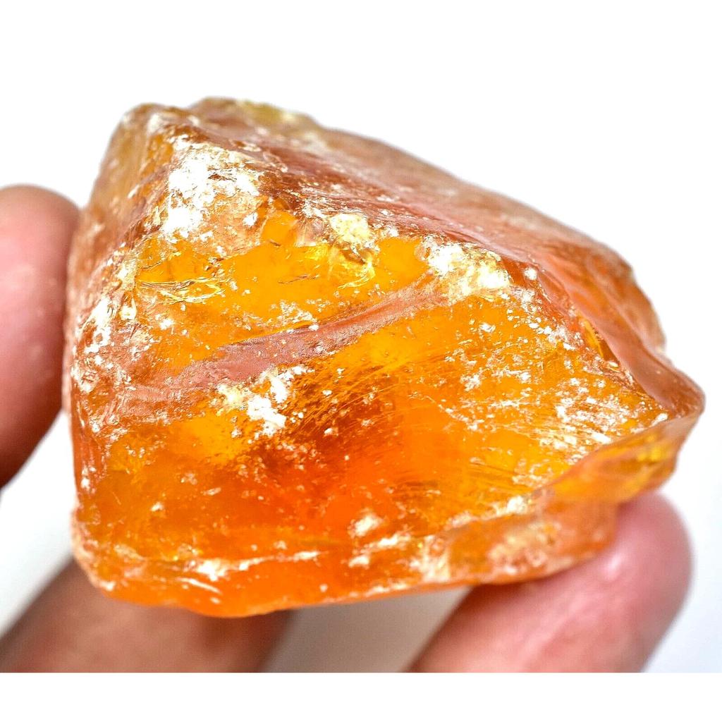 145.50 Ct Natural Baltic Butterscotch Egg Yolk Amber Faceted Rough Certified
