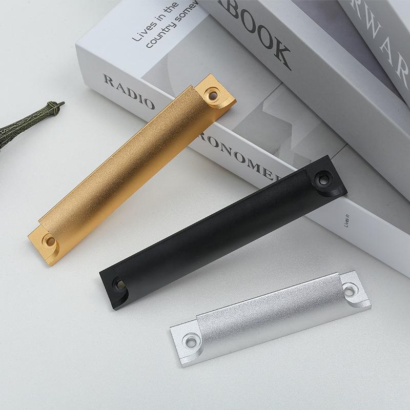 2-4pcs Screen Window Alloy Drawer Handle Solid Window Sliding Door Knob Furniture Handle & Knob Cabinet Handle Glass Pull