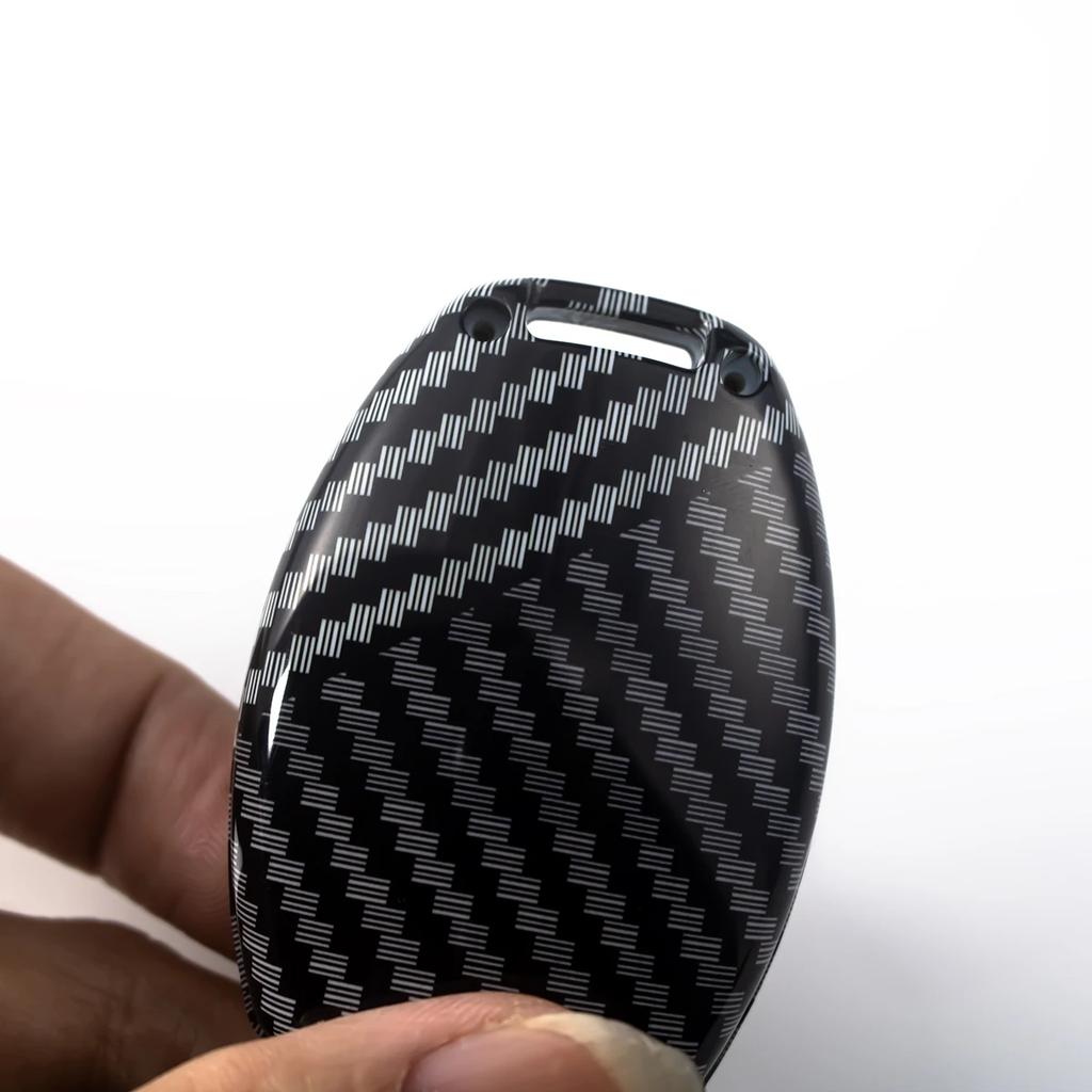 For Mercedes Benz A B C E S G M V-Class Cla Cls Gla Glc Gle Glk Gl/Gls Sl Slk Viano Metris Carbon Fiber Car Key Case Chain Cover