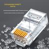 SAMZHE CAT6 Unshielded RJ45 Pass-Through Connectors