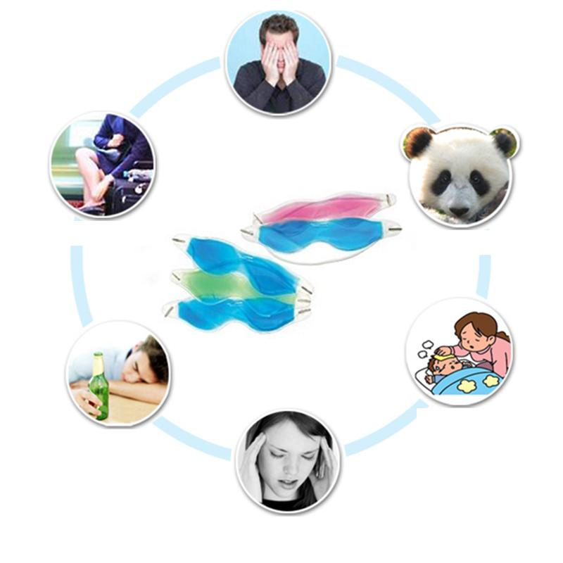 Portable Summer Ice Pack Sleep Eye Protection Gel Ice Eye Mask