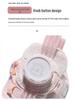 Bobodou Girls' Mesh Breathable Sports Shoes with Rotary Buckle - Spring/Autumn 2026 Collection