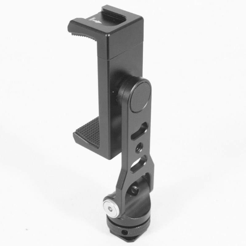 Universal Mount Bracket Aluminum Phone Holder Stand 360 Degree Rotation 180 Adjustable Lean  for Camera Cage Photo 
