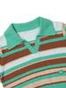 BBC EARTH W Eco Tactel Striped Knit_Green