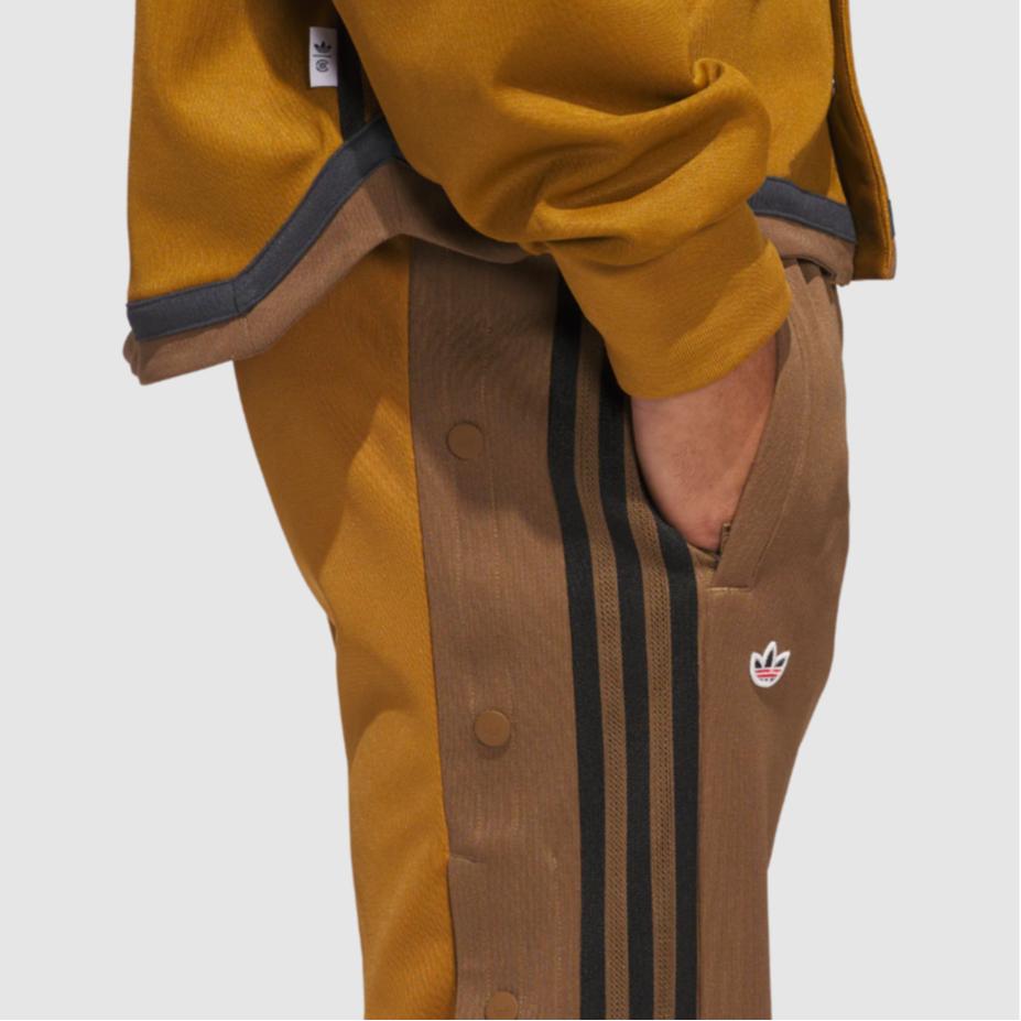 Adidas X CLOT Edison Chen Adibreak Kalhoty Hnědý Oxid Pánské Streetwear IY6525