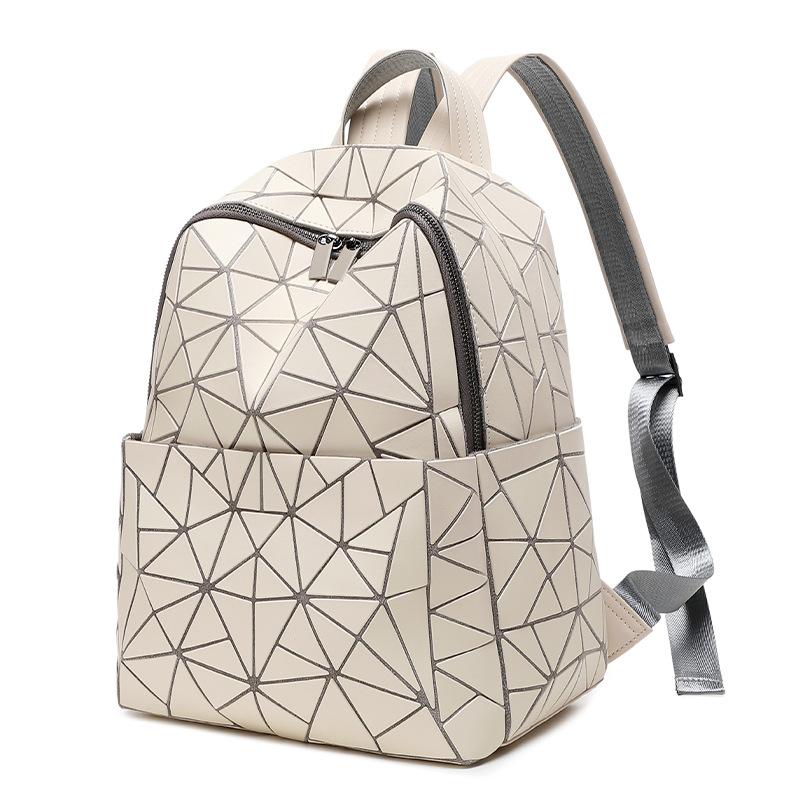 New Japanese Diamond Encrusted Women's Backpack  Fashionable Large Capacity Schoolbag  and Casual Travel Shoulder Bag