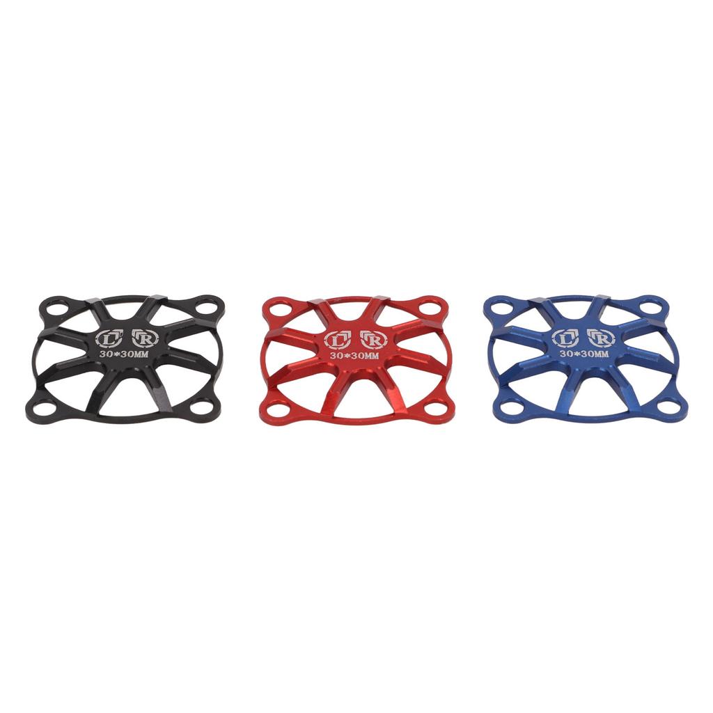 Motor Cooling Fan Cover Corrosion Resistant Aluminum Alloy Electric Motor Fan Protector for RC ESC