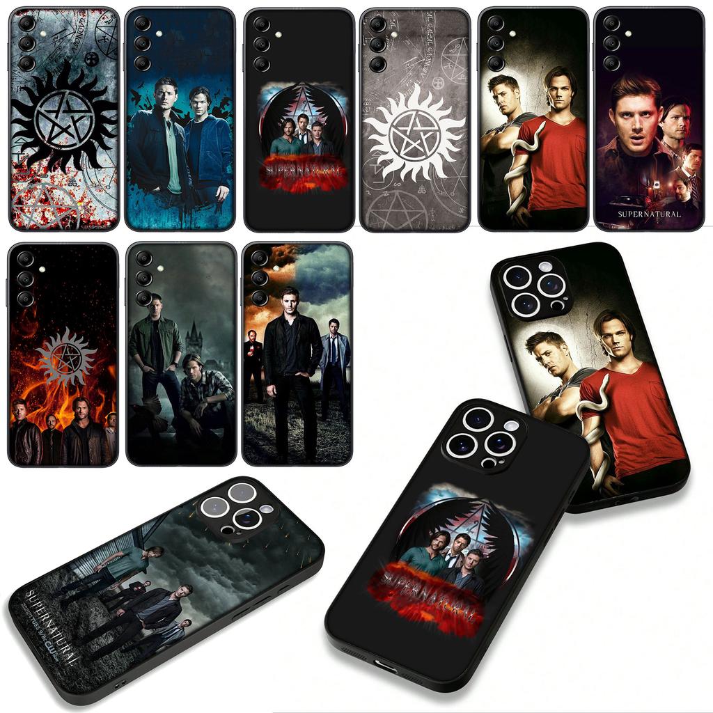 Cover for Apple iPhone 16 15 14 Plus 13 12 Mini 17 Pro Max + ProMax 16E Air 16+ 15+ Coque Phone Case Poster S-Supernaturals TV