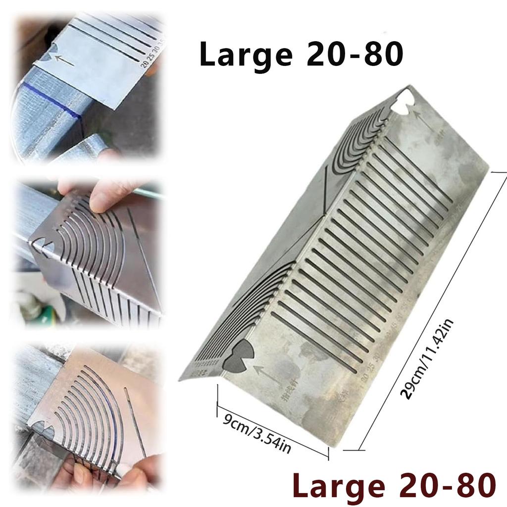 Precise-Flex Angle Arc Marking Tool Efficient Metal Pipe Saddle Cutting Guide Pipefitter Measuring Tools Welding Supplies