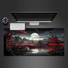 Sakura Scenery Mouse Pad Large Antislip Rubber Gaming Mousepad Durable Thick Seam Edge Suitable For Office And Gaming Desk Mats