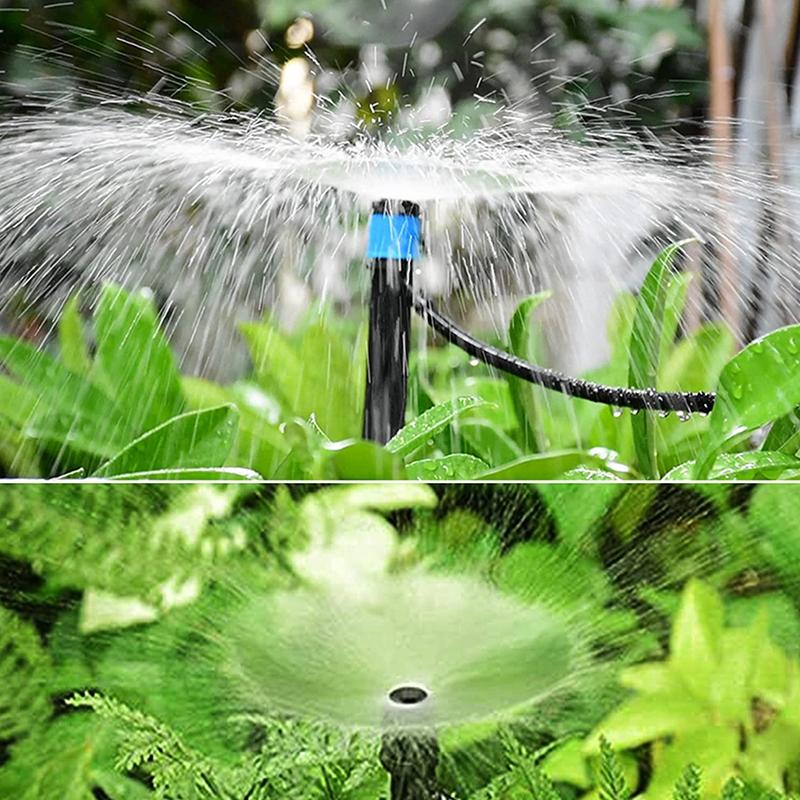 Drip Emitters Irrigation Kit 10/20Pcs 18cm Adjustable Flow Drippers for Garden Lawn Potted Plant Automatic Watering System