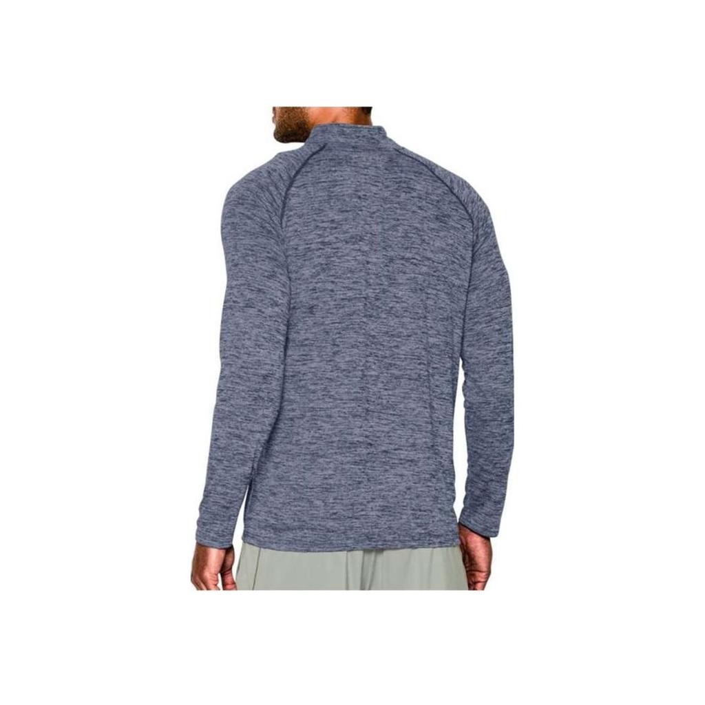 Under Armour Tech Loose Comfortable Pullover Long Sleeve T-Shirt Men Tops Steel 1242220-411