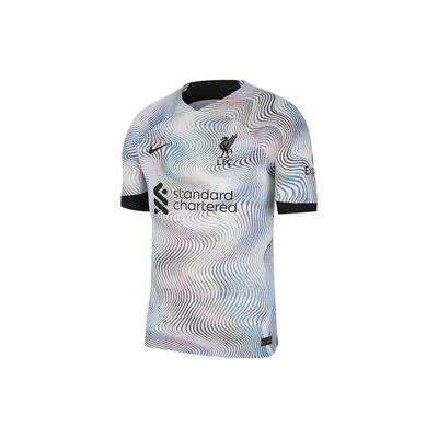 Liverpool Dres pro hosty Hráčská verze Pánské Topy Bílý DN2708-101