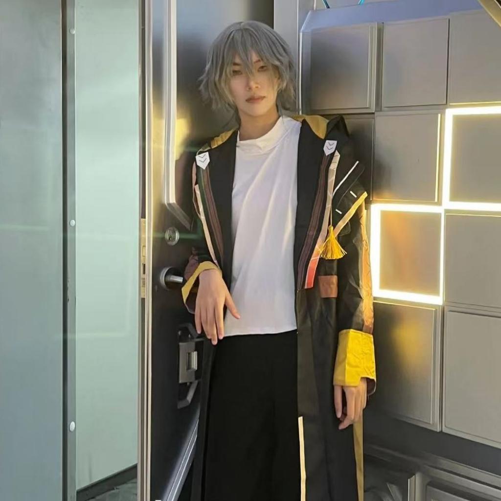 Anime Cosplay Pánský The Trailblazer Caelus Cosplay Kostým Hrdinka Trailblazer Hra na role Kompletní sada pro Comic Con