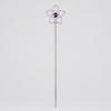 Sparkling Metal Wand with Rhinestone Detailing Eye-Catching Star Head Slim