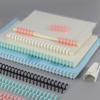 Plastic 30-Hole Loose Leaf Binders Ring Binding A4 A5 A6 For Diy Paper Notebook