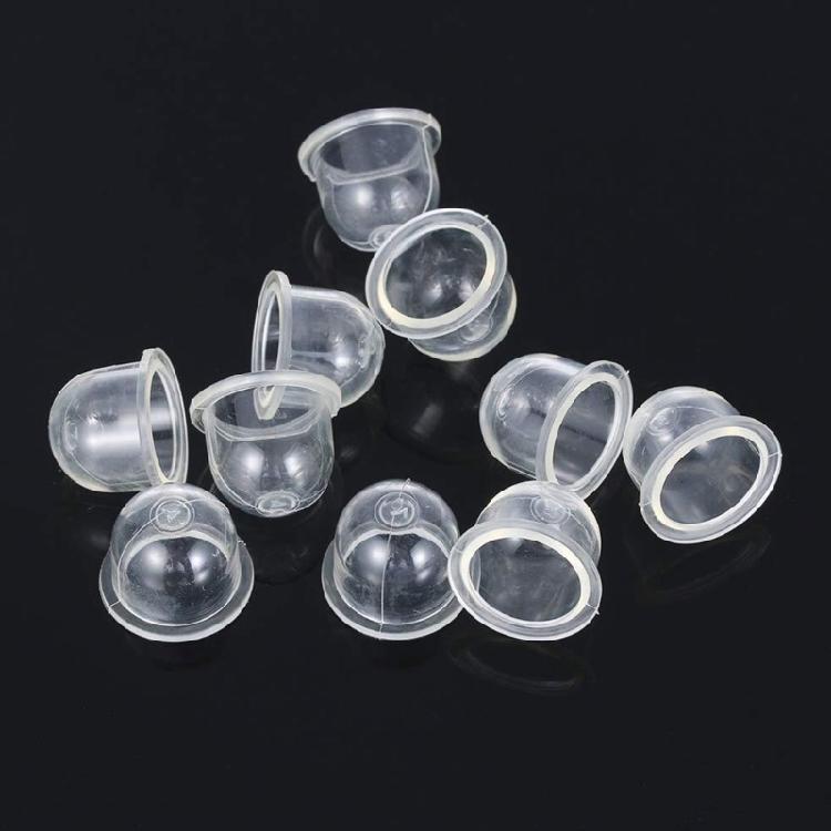 10/100Pcs Transparent Fuels Pump Carburetor Oil Bubble Primer Bulb Chainsaws