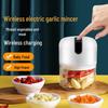 Electric Garlic Crusher & Baby Food Grinder: Multi-Functional Meat Grinder & Small Garlic Paste Maker