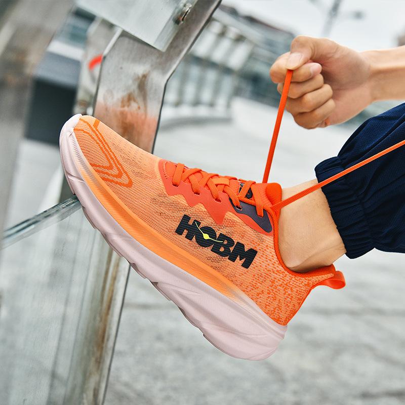 

Уличные кроссовки HOKA Bondai 8 для альпинизма с амортизацией, повседневные легкие кроссовки для бега, партия, повседневные, универсальные 36 ярко-оранжевый