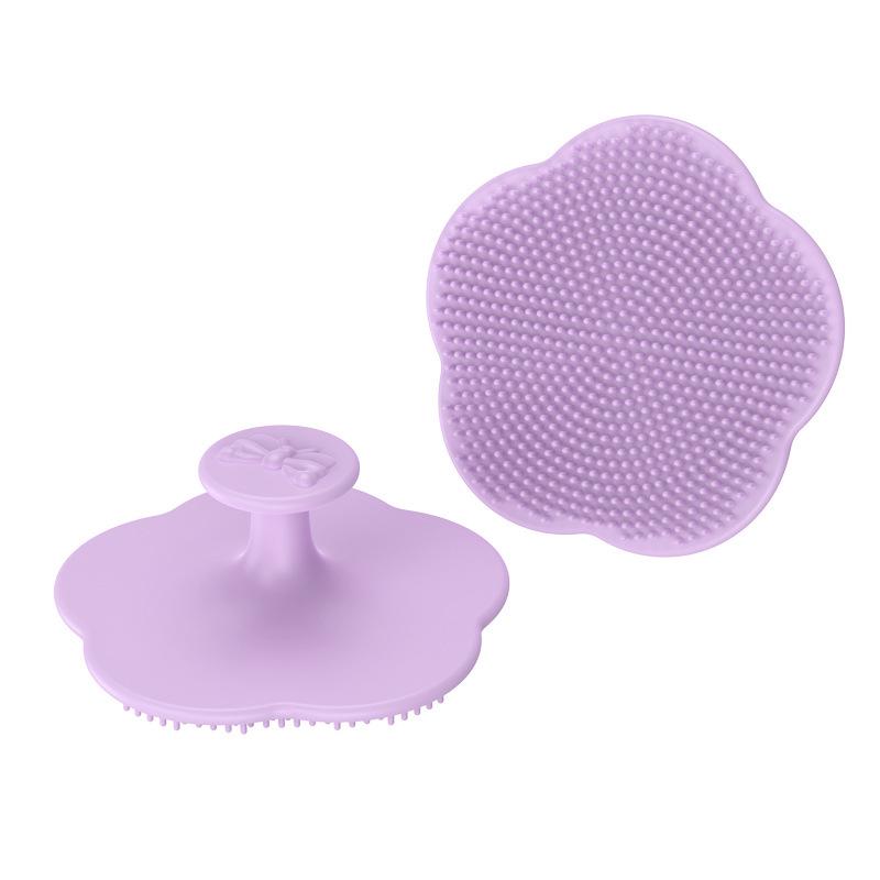 Silicone Facial Cleansing & Hair Washing Brush for Baby & Child - Soft Bristles, Blackhead Removal, Waterproof
